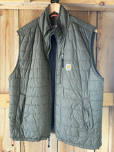 Load image into Gallery viewer, Carhartt men’s rain defender insulated vest