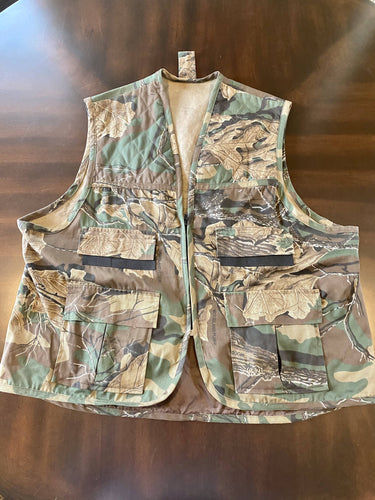 Rattlers Brand RealTree Camo Shooting Vest with Game Pouch Large Made –  Camoretro