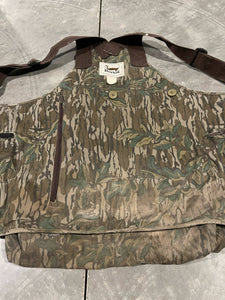 90’s Duxbak Mossy Oak Greenleaf Strap Vest (XL) 🇺🇸