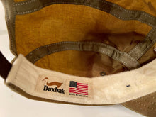 Load image into Gallery viewer, Duxbak Waxed Cotton Brown Logo Hat 🇺🇸