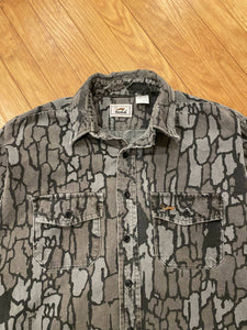 Vintage Duxbak Trebark Chamois Button Up Shirt (L/XL)🇺🇸