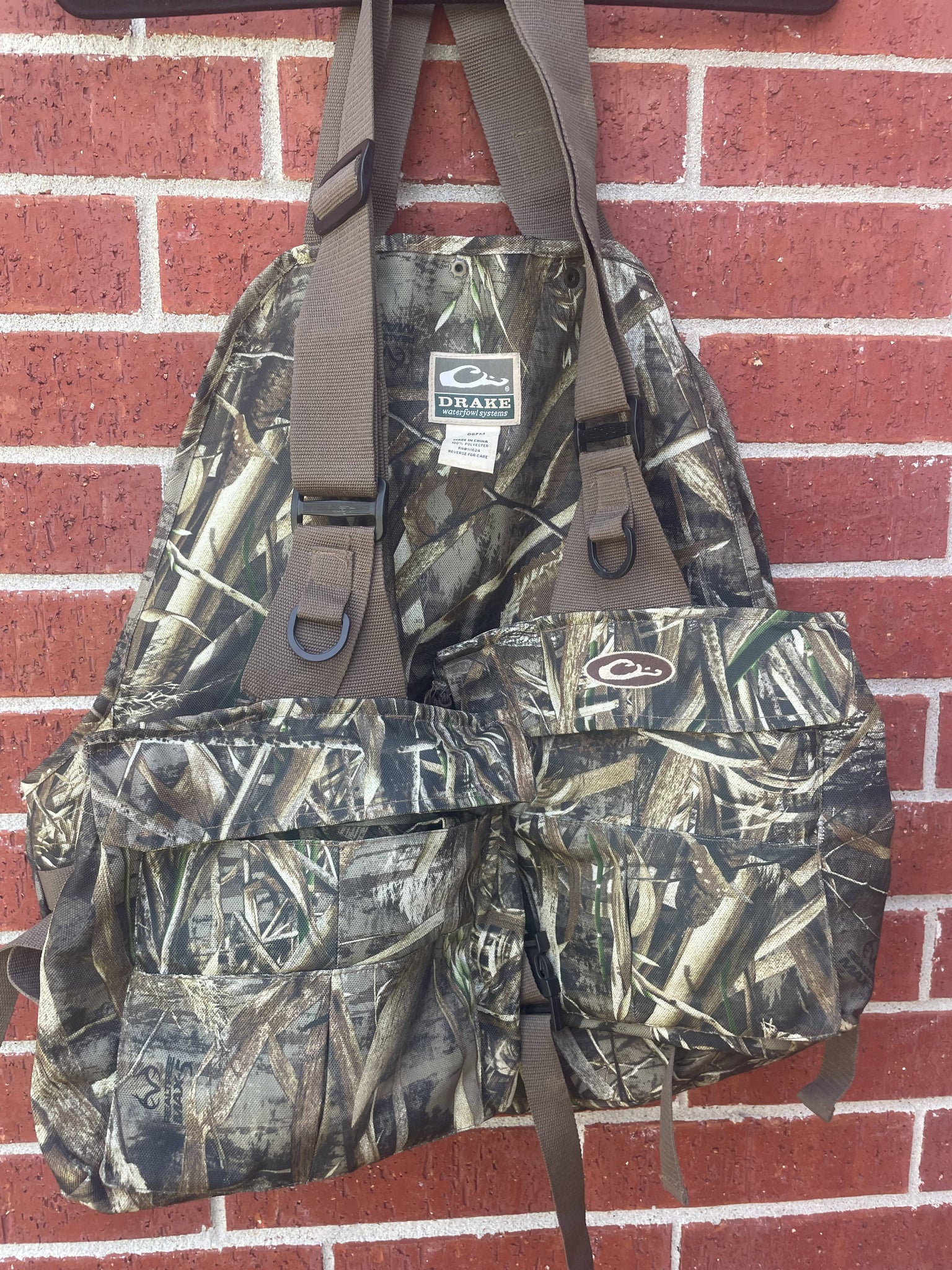 Drake Waterfowl Camo Strap Vest In Shadowbranch – Camoretro