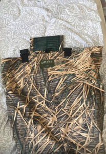 Orvis Camouflage Wading Suit With Boots Large