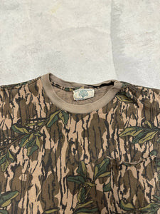 Vintage Mossy Oak GreenLeaf Camo Longsleeve (XL/XXL) 🇺🇸