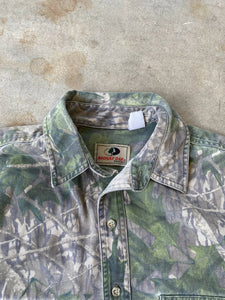 Vintage Mossy Oak Shadowgrass Button Up