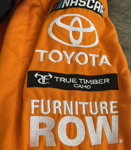 Load image into Gallery viewer, NASCAR 2018 MARTIN TRUEX Jr. #78 / TRUE TIMBER CAMO BASS PRO SHOPS / FURNITURE ROW RACING Race-Used PIT CREW Fire Suit