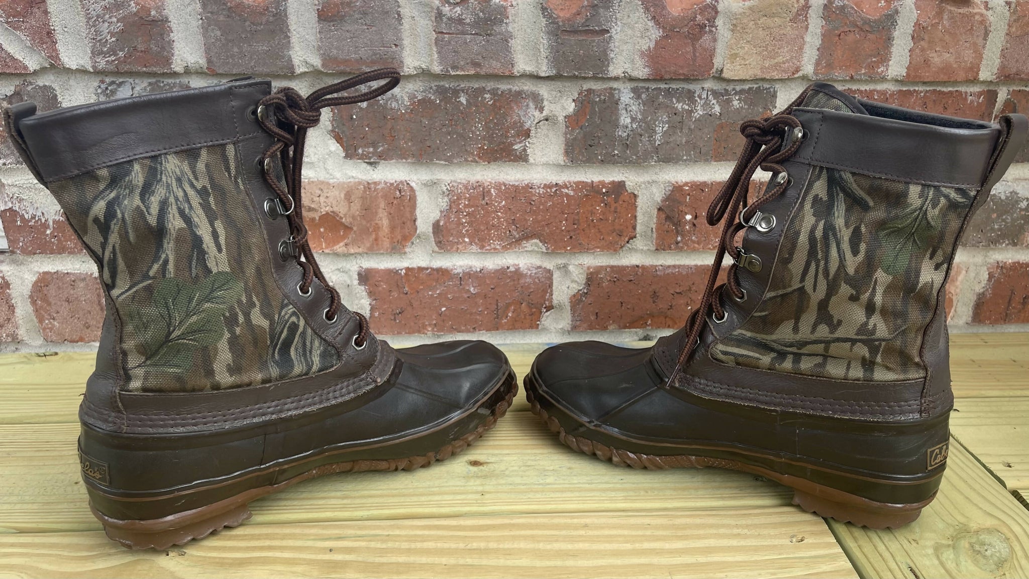 Cabelas Steel Shank Duck Boots in Treestand 10