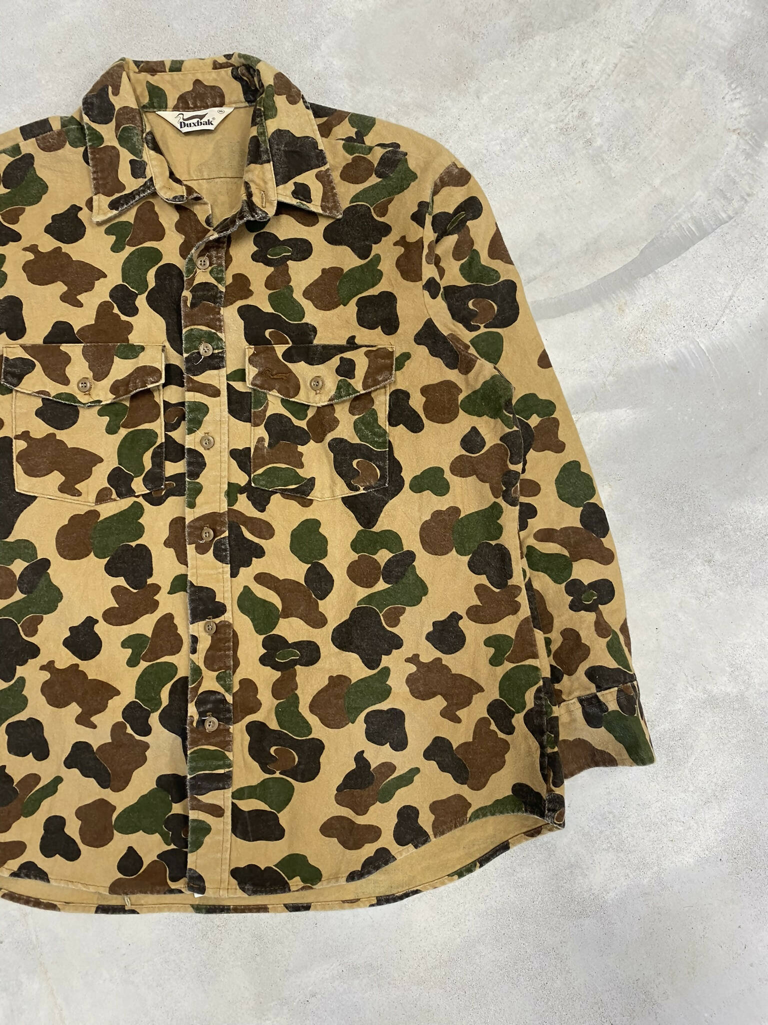 Woods camo chamois shirt XXL – Vintage Sponsor