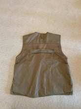 Load image into Gallery viewer, Vintage Saftbak Tan Hunting Vest LARGE w/ Game Pouch