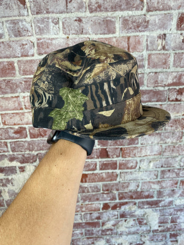 Vintage Mossy Oak Short Bill Forest Floor Snapback🇺🇸