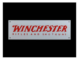 Winchester Rifles and Shotguns Sign