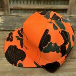 Load image into Gallery viewer, Bunde&#39;s &quot;Sportsman&quot; Buck Blaze Orange Camo Rope Hat