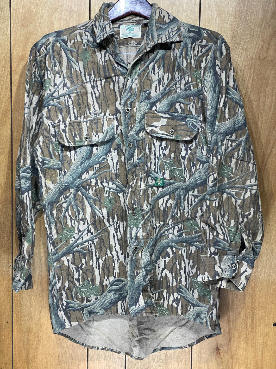 Mossy Oak Treestand Chamois Shirt (M)🇺🇸