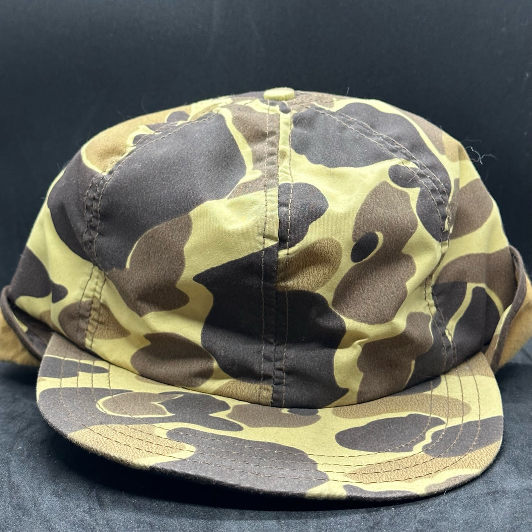 Old School Camo Insulated Earflap Hat