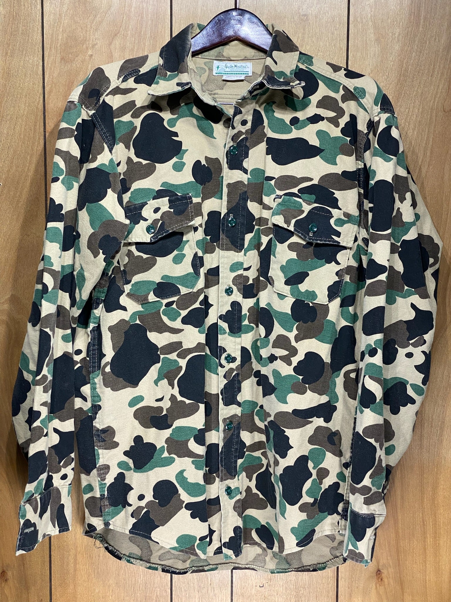 Gander Mtn. Old School Camo Shirt (XXL)🇺🇸 Camoretro