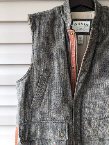 Orvis Tweed Wool Vest (L/XL)