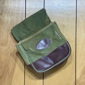 Allen Olive Canvas Shell Pouch