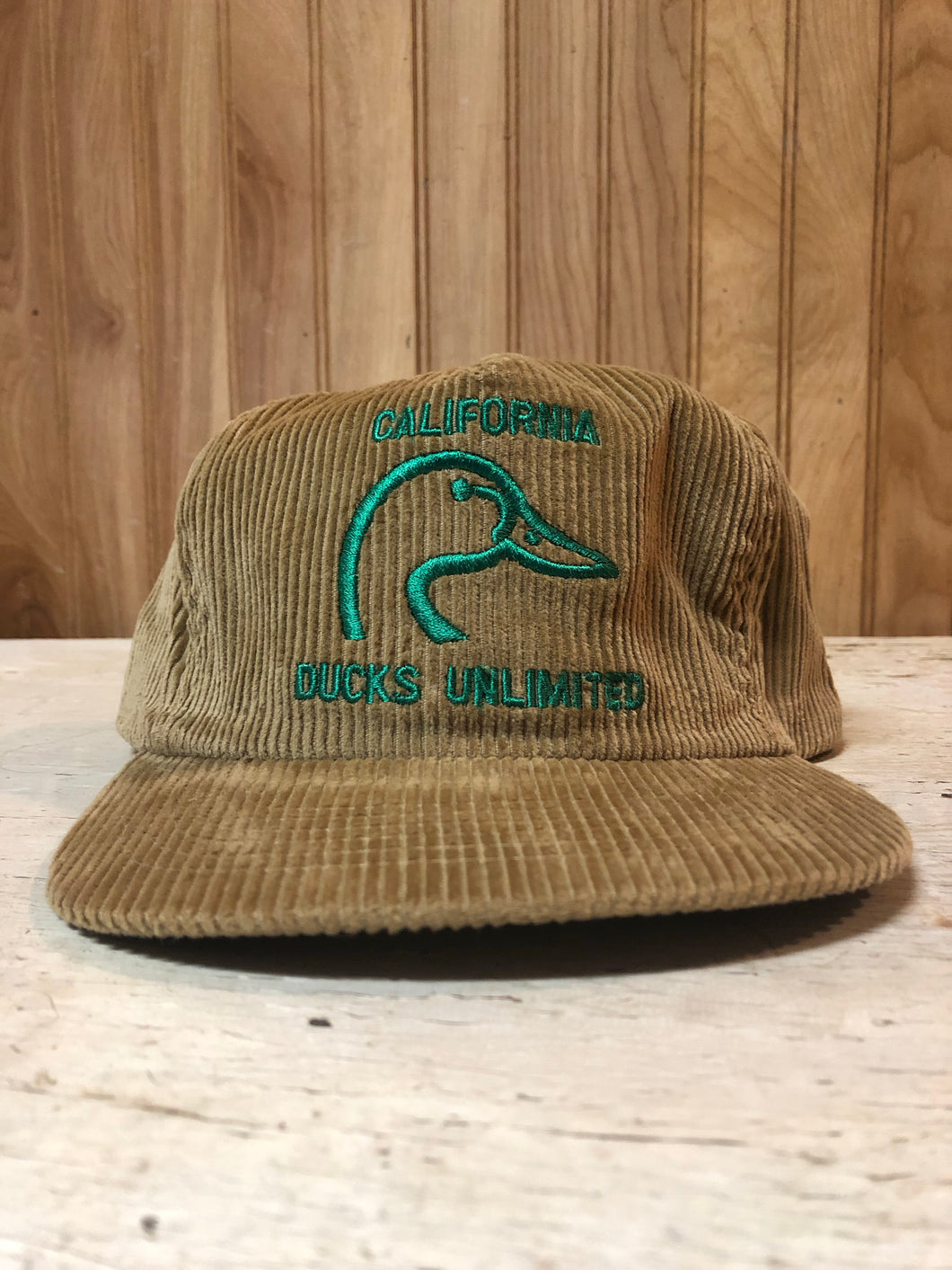 California Ducks Unlimited Corduroy Hat