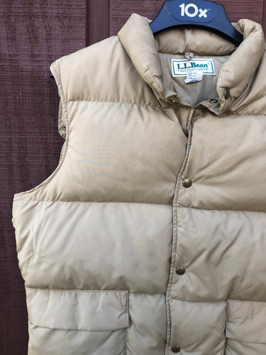 L.L. Bean Goose Down Vest (L)