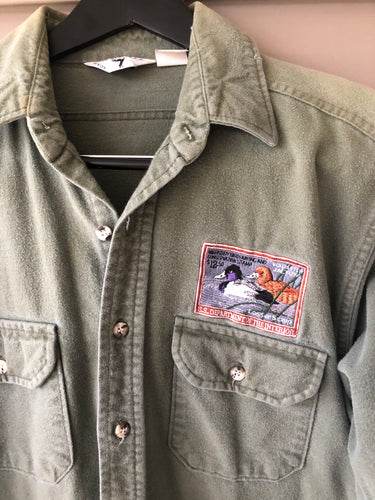 Black Duck Chamois 1990 Duck Stamp Shirt (L)