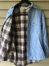 Load image into Gallery viewer, Duxbak Flannel Lined Camp Shirt (M)