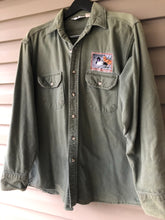 Load image into Gallery viewer, Black Duck Chamois 1990 Duck Stamp Shirt (L)