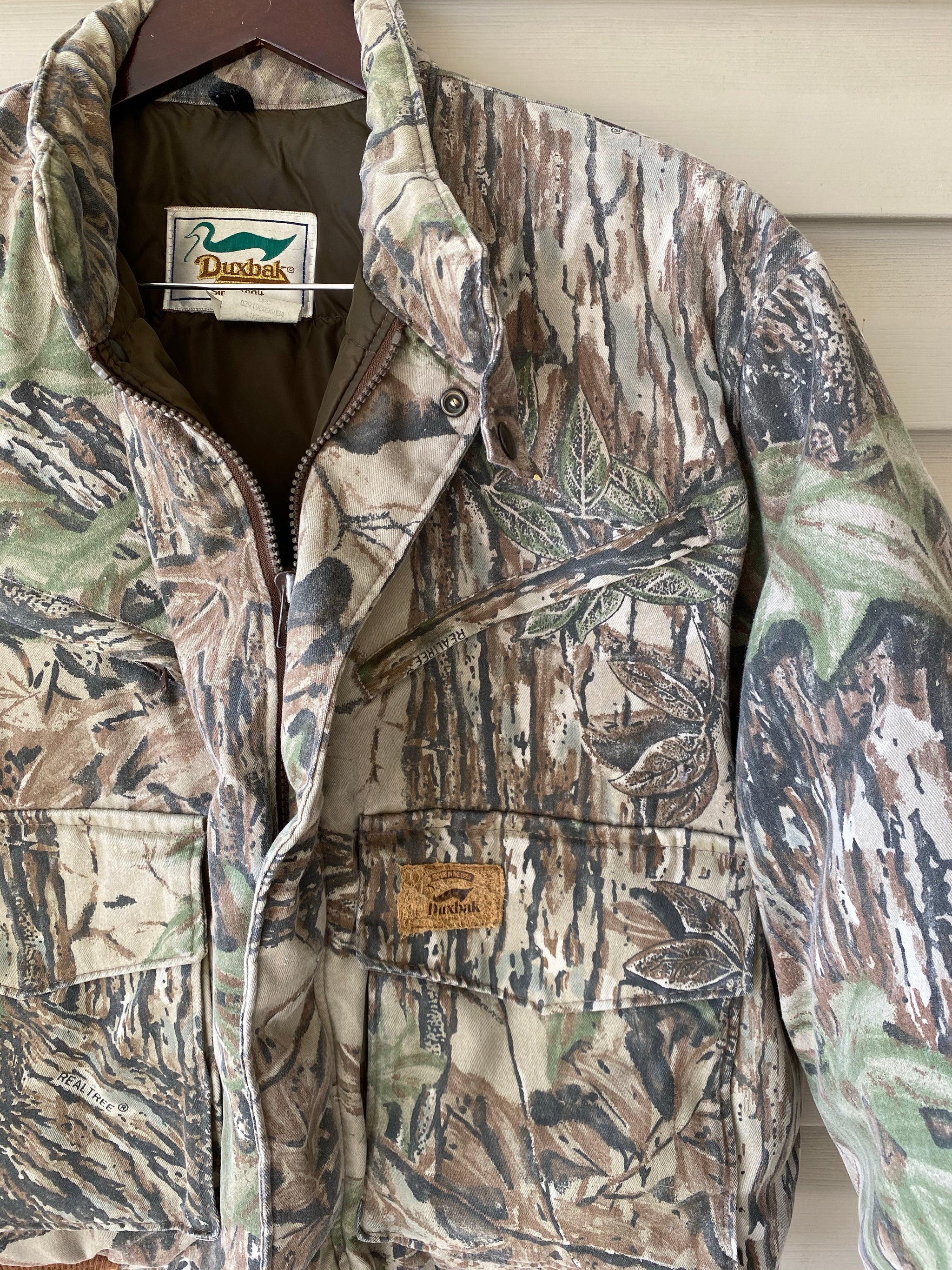 Outlets Vintage 1950s Canvasback Hunting Camo Jacket