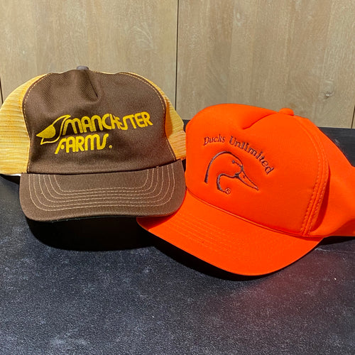 Manchester Farms and Ducks Unlimited Hats