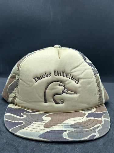 Ducks Unlimited Old School Camo Snapback