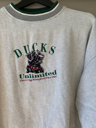 Ducks Unlimited Black Lab Sweatshirt (L)