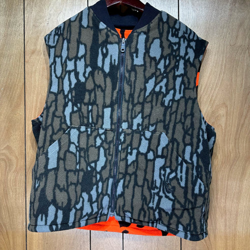 90’s Cabela’s Trebark Reversible Fleece Thinsulate Vest (XXL)