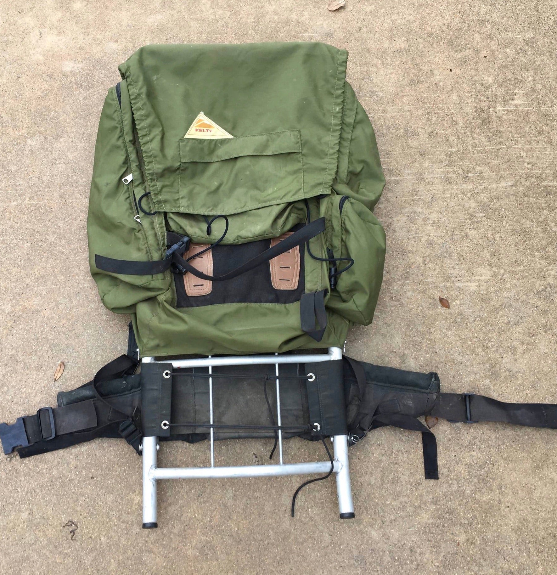 kelty aluminum frame pack Kelty Exterior Frame Pack – Camoretro