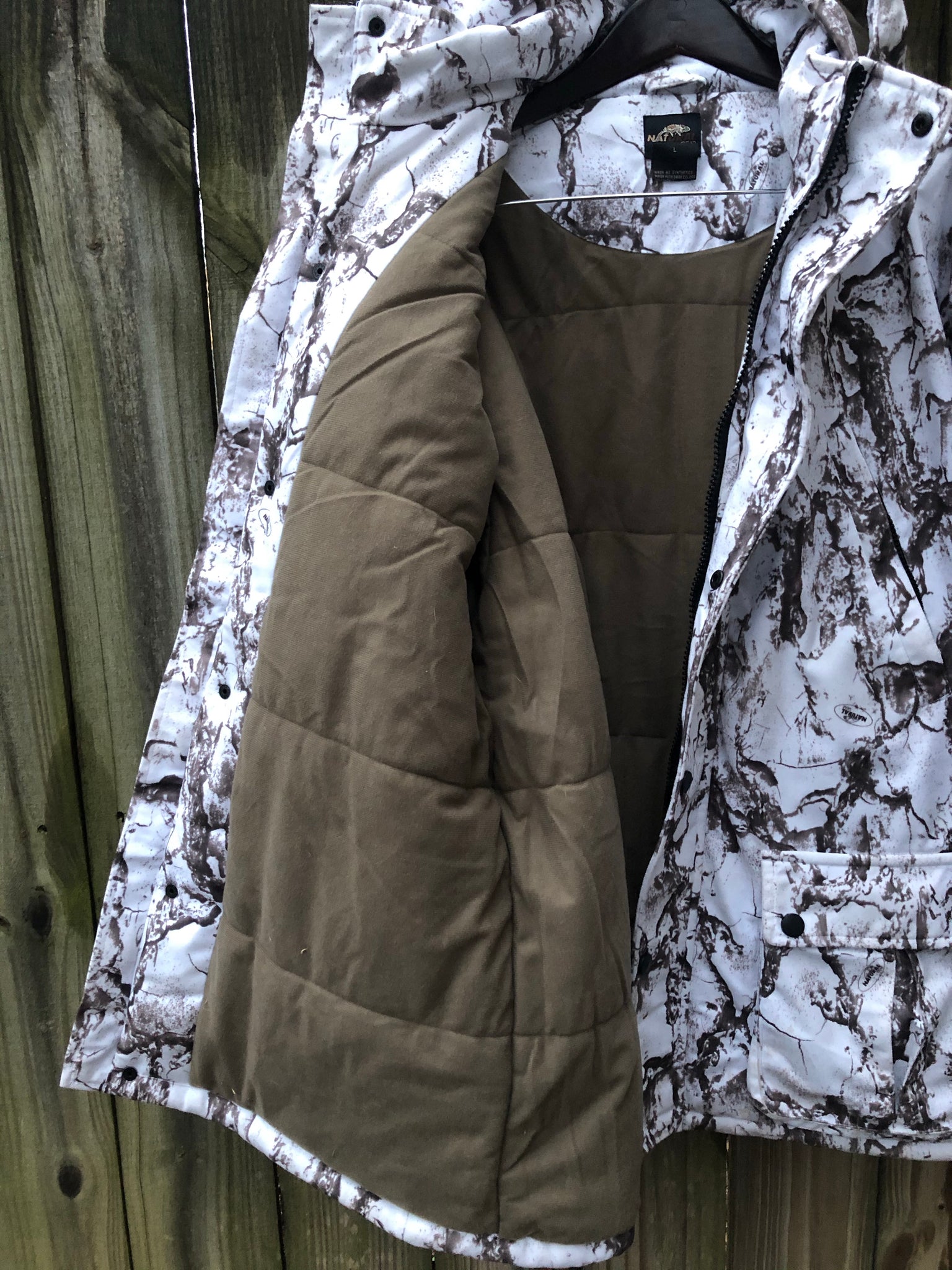 Natural Gear Snow Jacket (L) – Camoretro