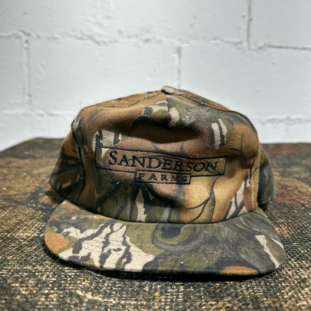 Sanderson Farms Mossy Oak Fall Foliage Snapback🇺🇸