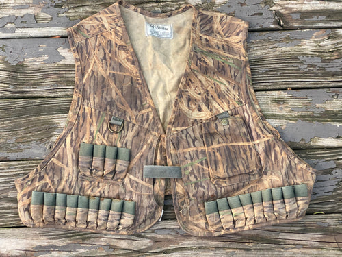 90’s McAlister Mossy Oak Shadowgrass Shell Vest 🇺🇸