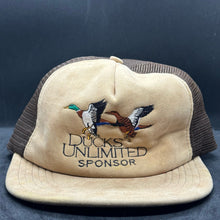 Load image into Gallery viewer, Ducks Unlimited Sponsor Mallard Pair Snapback