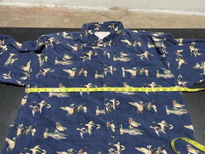 Wood Duck Mallard Print Shirt (L)