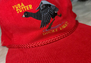 Yuba Sutter Ducks Unlimited Coot Corduroy Hat