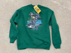 Bob Allen Wood Duck Sweatshirt (L)🇺🇸