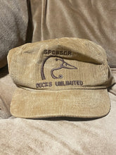 Load image into Gallery viewer, Ducks Unlimited Sponsor Corduroy Snapback