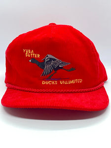 Yuba Sutter Ducks Unlimited Coot Corduroy Hat