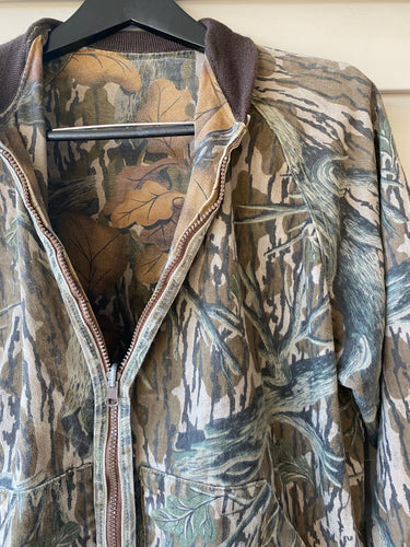 Mossy Oak Reversible Bomber Jacket (L)