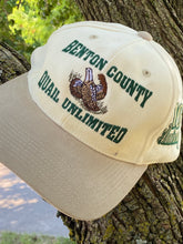 Load image into Gallery viewer, Benton County Arkansas Quail Unlimited Sponsor Hat