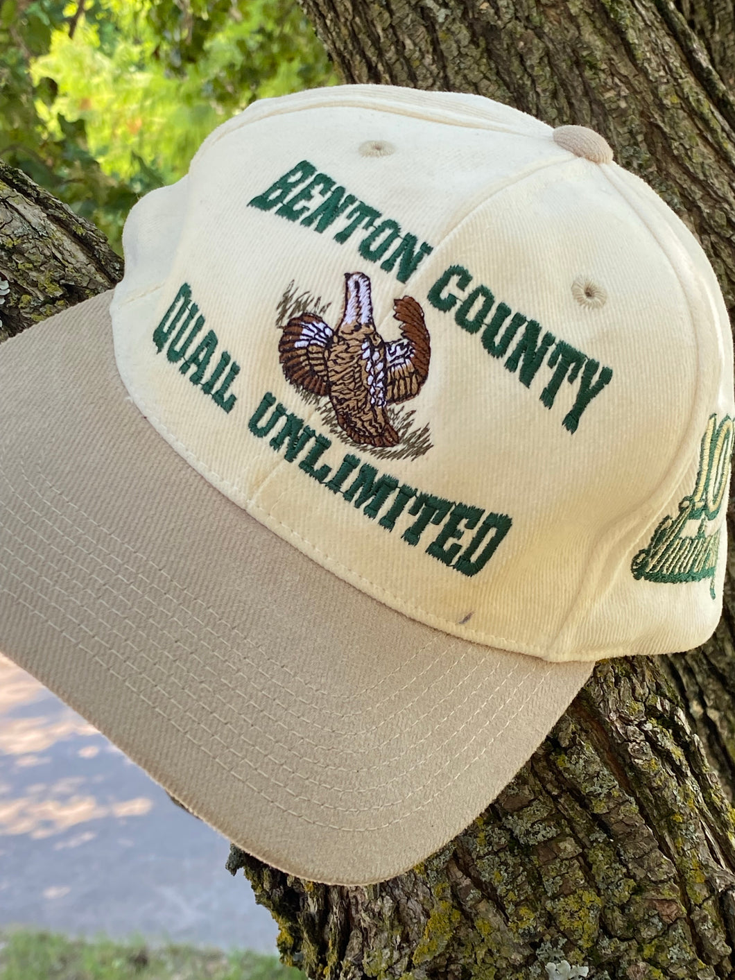 Benton County Arkansas Quail Unlimited Sponsor Hat