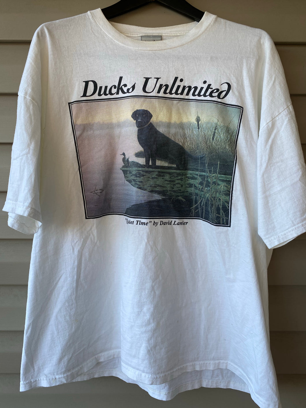 “Quiet Time” Ducks Unlimited Shirt (XXL)