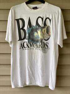 1996 Bass Ackwards Shirt (XL)