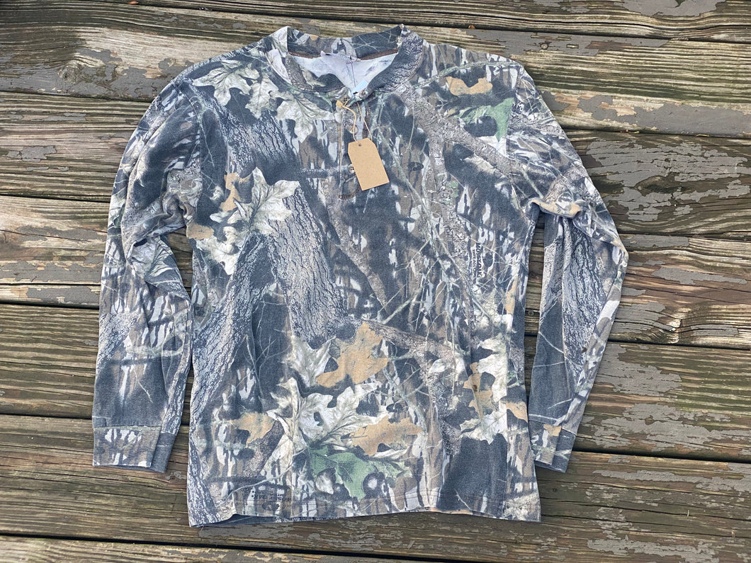 Mossy Oak Breakup Henley (M)🇺🇸