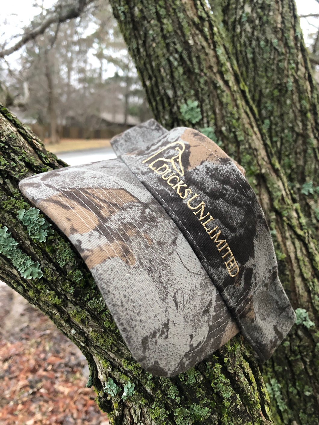 NEW Ducks Unlimited Natural Gear visor, tap to buy.