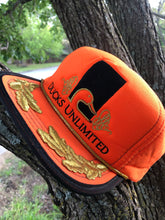 Load image into Gallery viewer, Ducks Unlimited Captain’s Blaze Orange Snapback