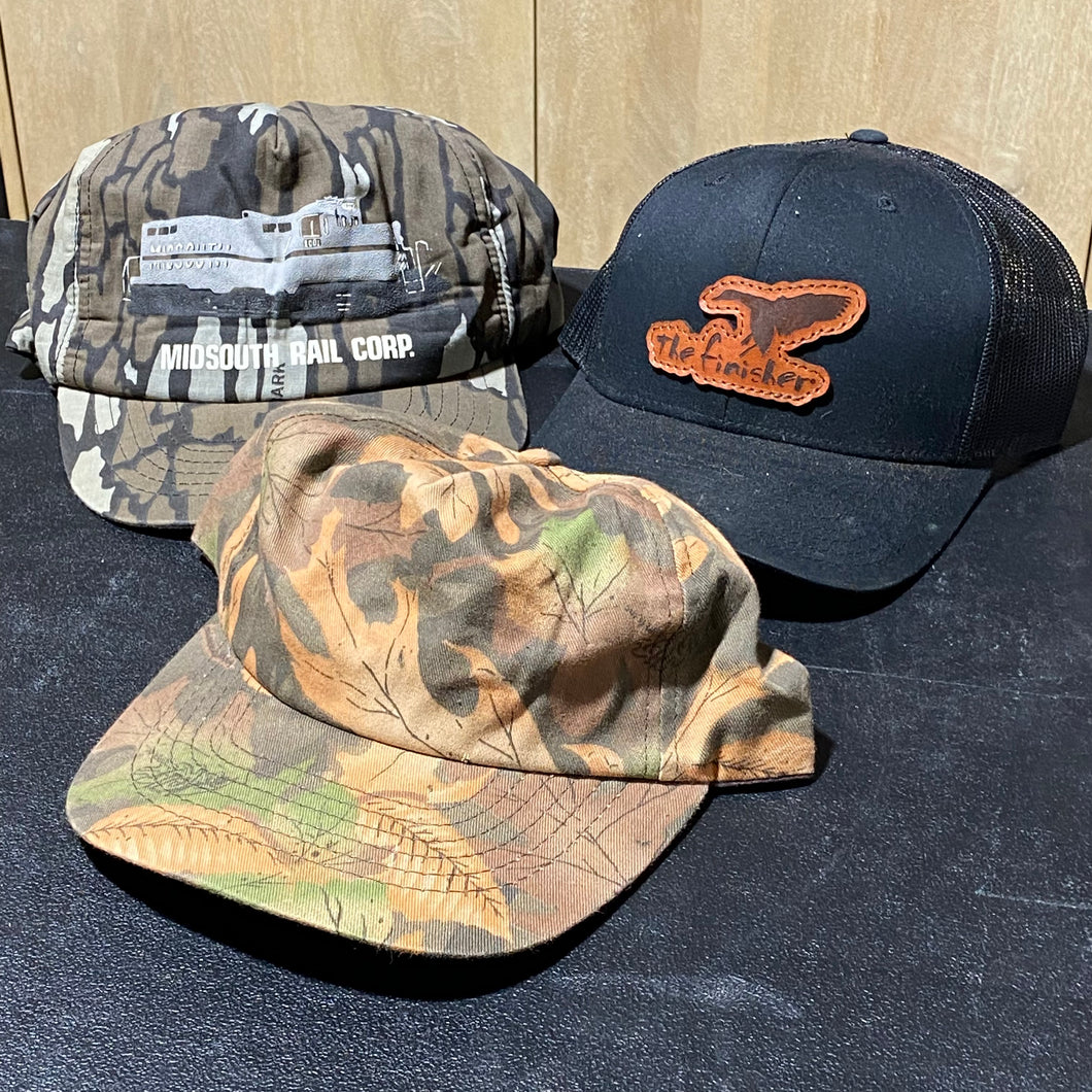 Trebark, Finisher, Kelly Kamo Hats